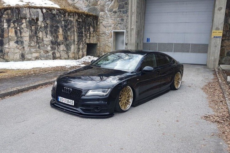 Front Splitter V.2 Audi S7 / A7 S-Line C7
