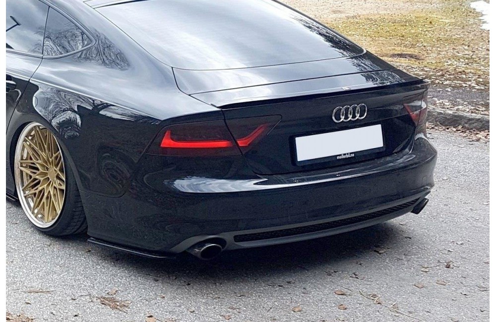 REAR SIDE SPLITTERS V.1 Audi A7 Mk1 S-Line