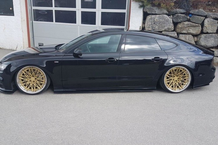 Side Skirts Diffusers V.1 Audi S7 / A7 S-Line C7
