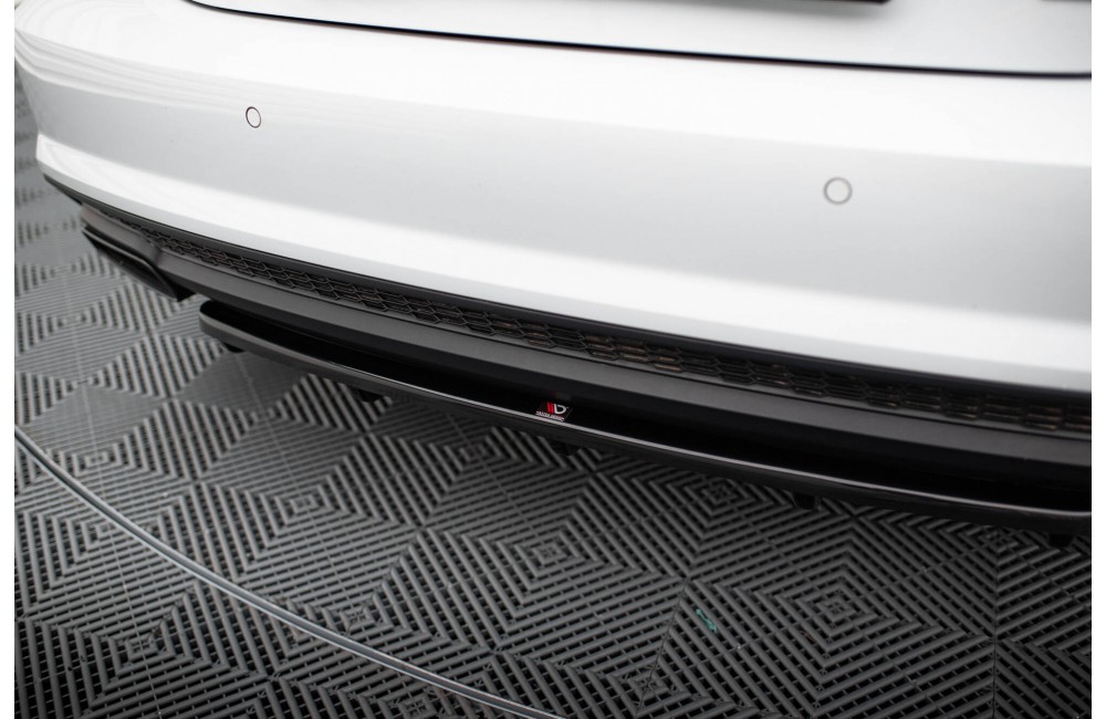 Rear Splitter (with vertical bars) Audi A7 S-Line C7 Facelift