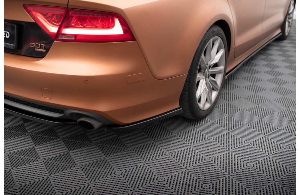 Rear Side Splitters V.2 Audi A7 S-Line C7