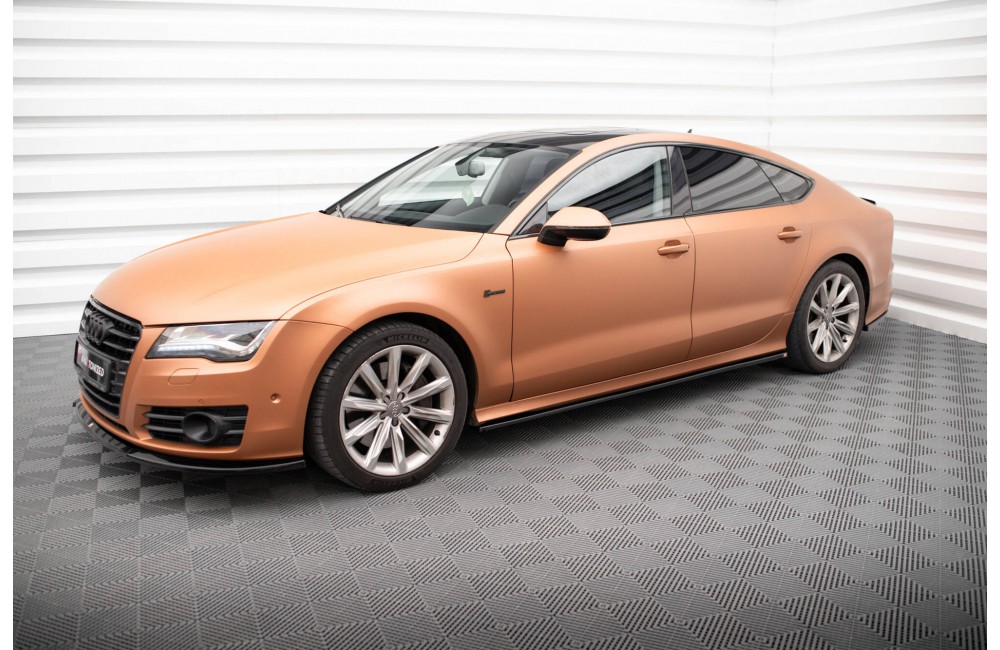 Side Skirts Diffusers V.3 Audi A7 S-Line / S7 C7