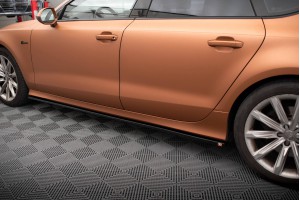 Side Skirts Diffusers V.3 Audi A7 S-Line / S7 C7