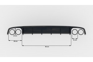 Rear Valance Audi S7 C7