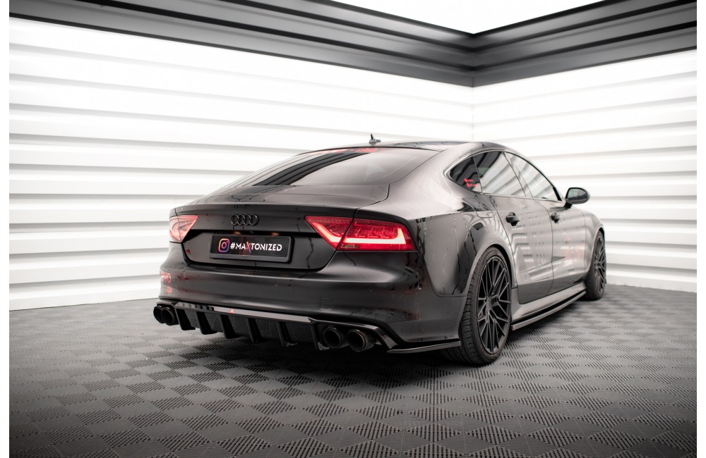 Rear Side Splitters Audi A7 S-Line C7