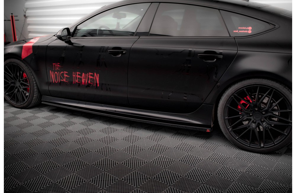 Side Skirts Diffusers Audi A7 RS7 Look C7
