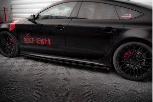 Side Skirts Diffusers Audi A7 RS7 Look C7