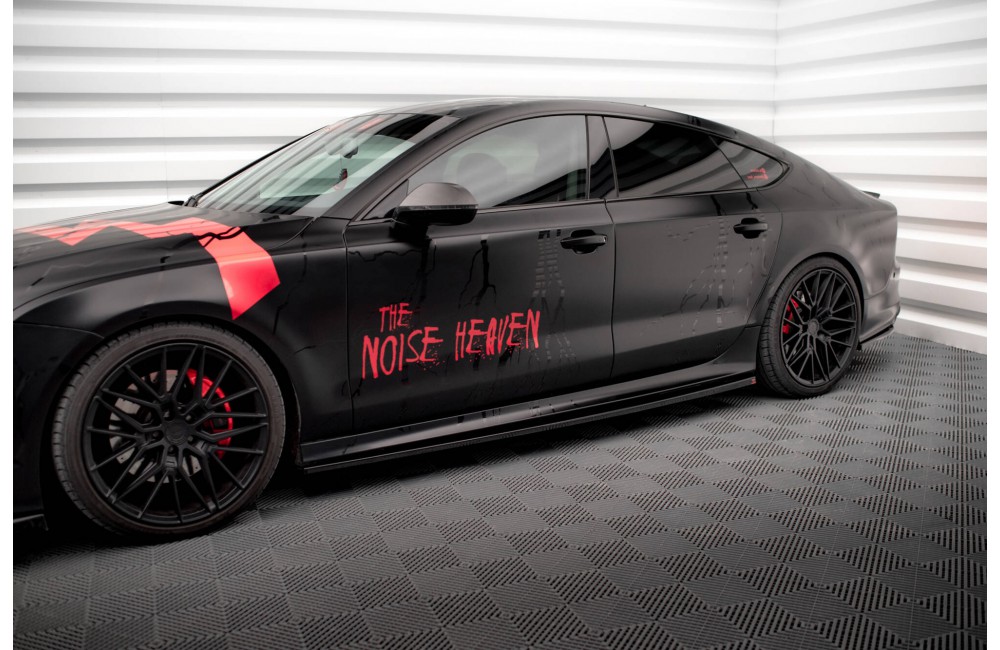 Side Skirts Diffusers Audi A7 RS7 Look C7