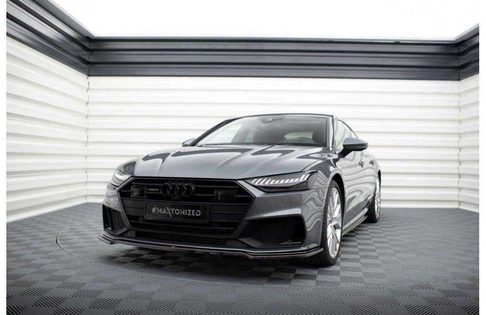 Front Splitter V.1 Audi A7 S-Line C8 / S7 C8 / C8 Facelift / S7 Facelift