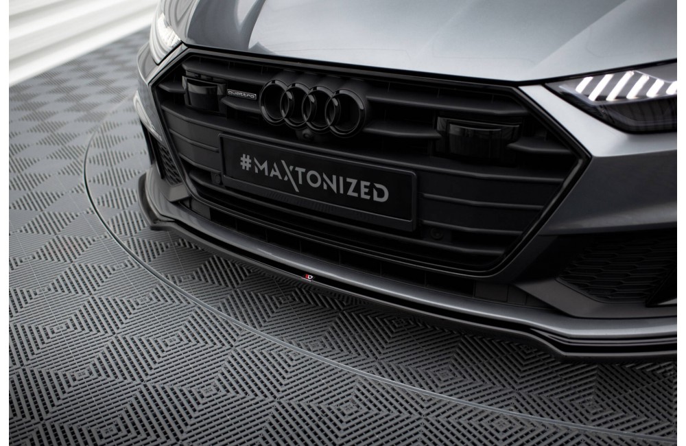 Front Splitter V.1 Audi A7 S-Line C8 / S7 C8 / C8 Facelift / S7 Facelift