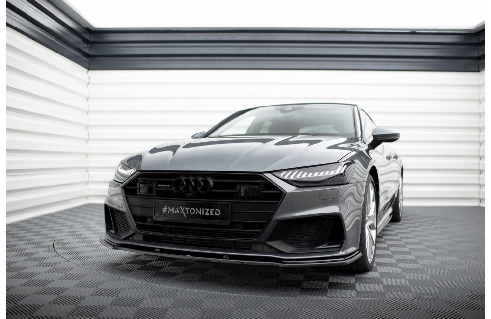 Front Splitter V.2 Audi A7 S-Line C8 / S7 C8 / C8 Facelift / S7 Facelift