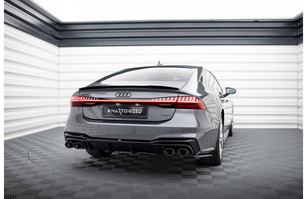 Rear Side Splitters Audi A7 S-Line C8 / S7 C8 / C8 Facelift / S7 Facelift