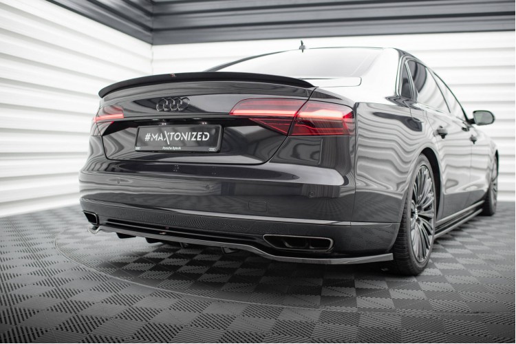 Πίσω Splitter (με κάθετες ράβδους) Audi A8 D4 Facelift