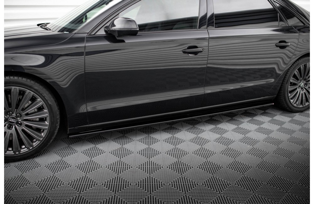 Set of Splitters Audi A8 Long D4 Facelift