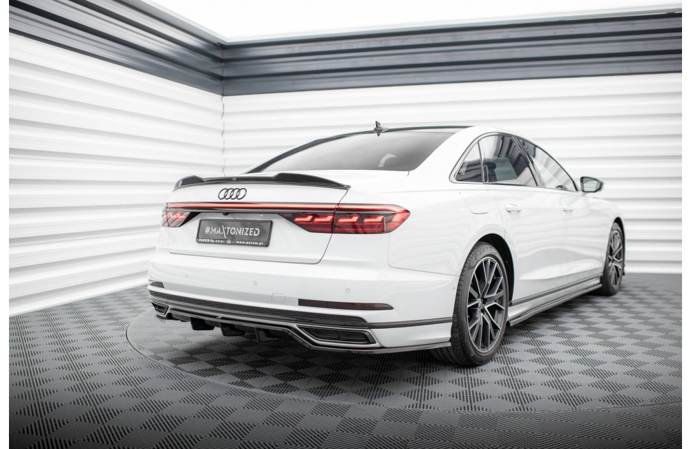 Rear Splitter (with vertical bars) Audi A8 S-Line D5