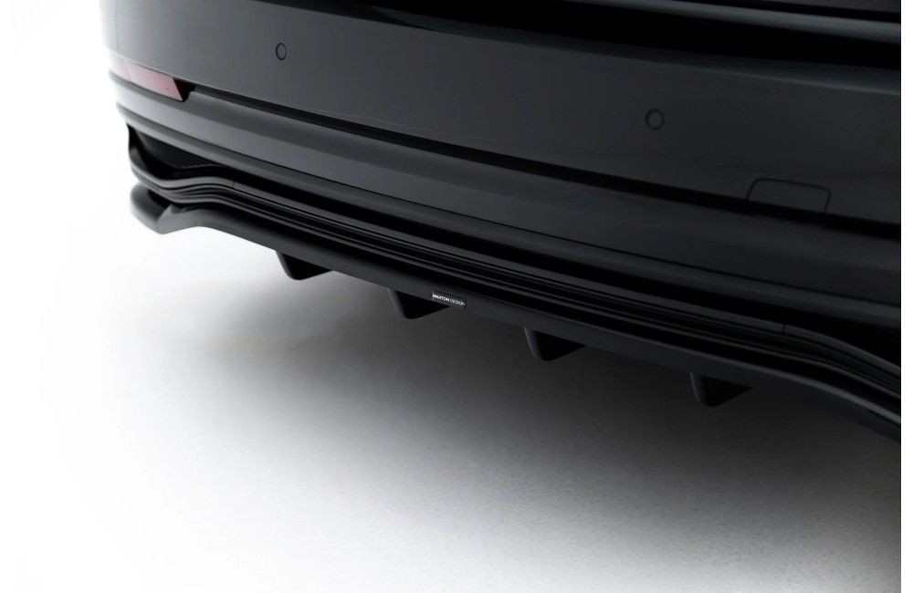 Rear Splitter (with vertical bars) Audi A8 S-Line Long D5 Facelift