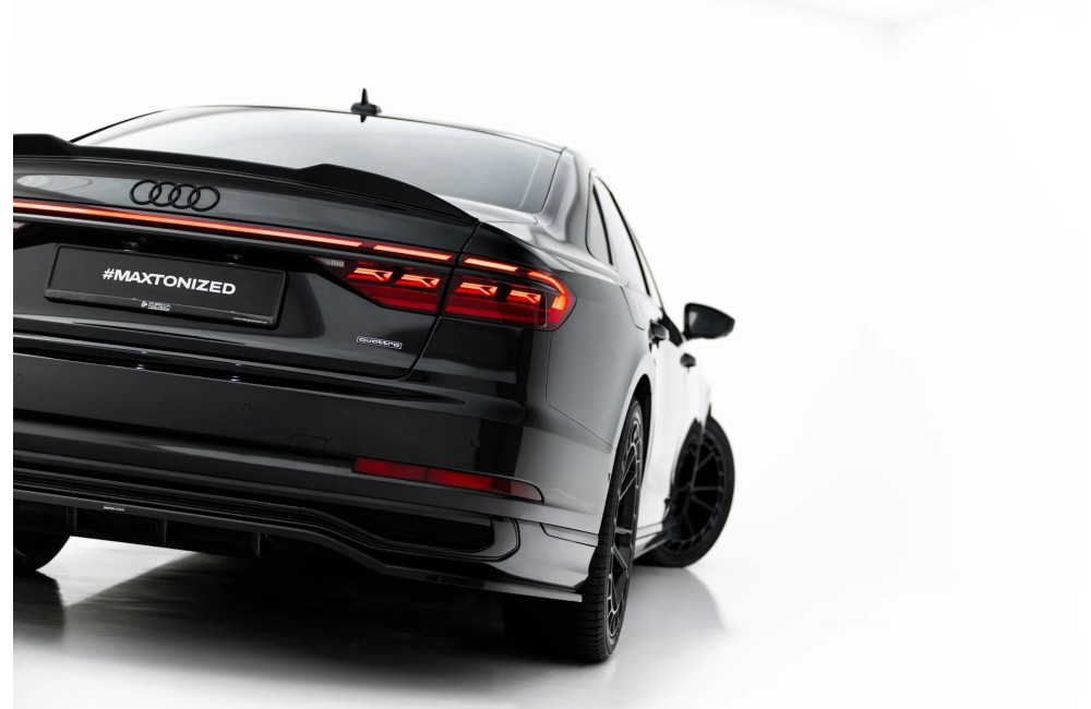 Rear Splitter (with vertical bars) Audi A8 S-Line Long D5 Facelift