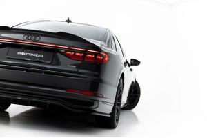 Rear Splitter (with vertical bars) Audi A8 S-Line Long D5 Facelift