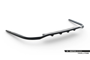 Rear Splitter (with vertical bars) Audi A8 S-Line Long D5 Facelift