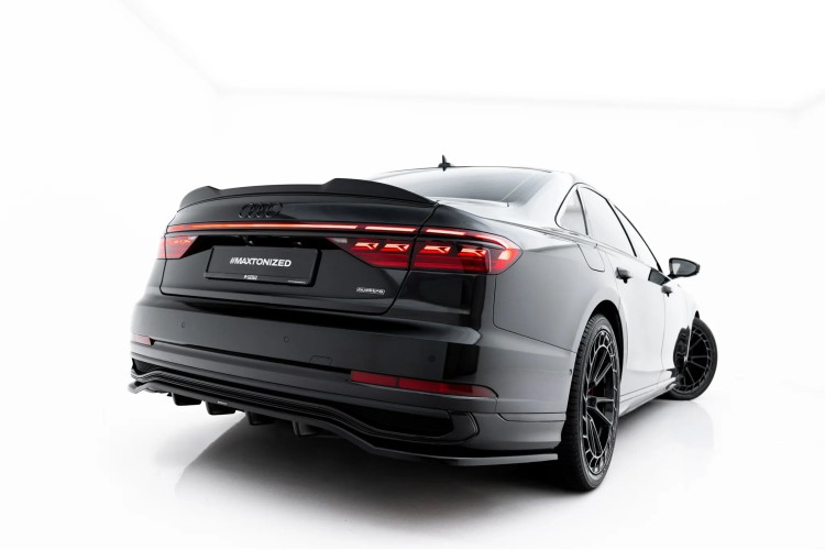 Πίσω Splitter (με κατακόρυφες ράβδους) Audi A8 S-Line Long D5 Facelift