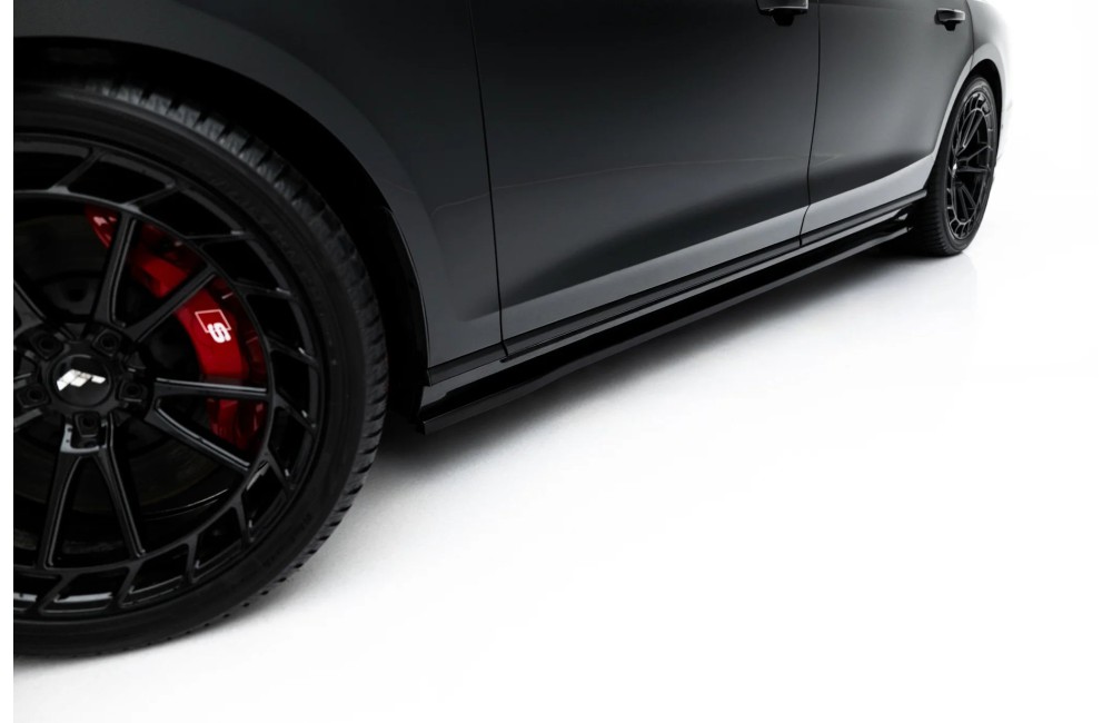 Side Skirts Diffusers Audi A8 S-Line Long D5 Facelift