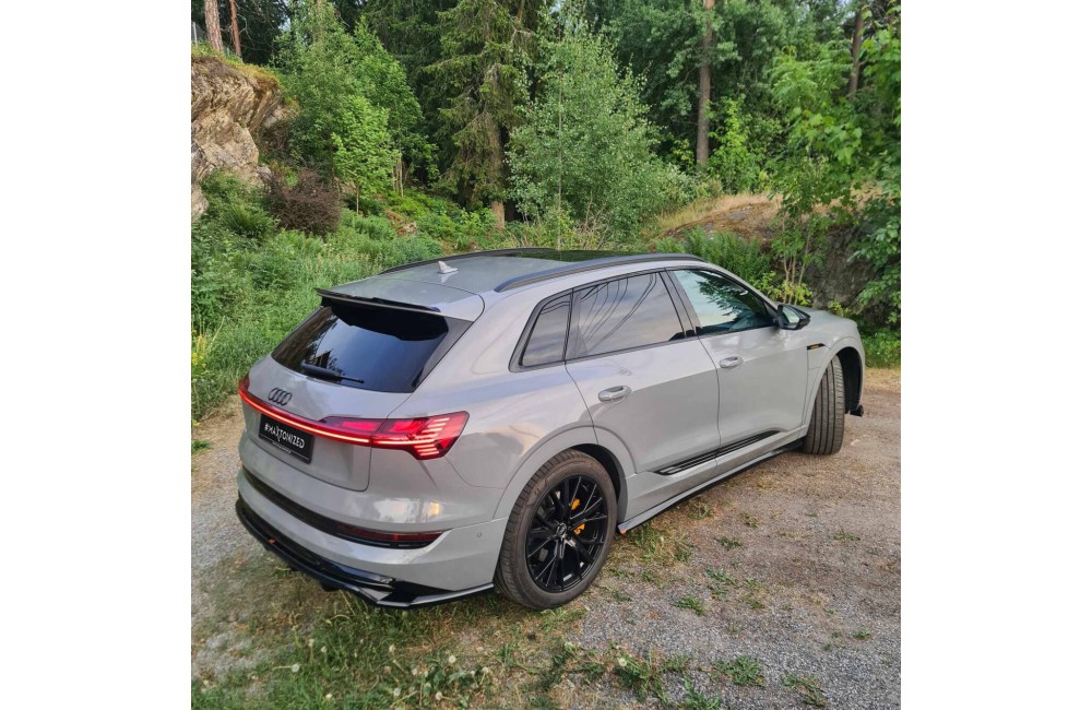 Rear Splitter (with vertical bars) Audi e-Tron S-Line