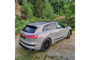 Rear Splitter (with vertical bars) Audi e-Tron S-Line