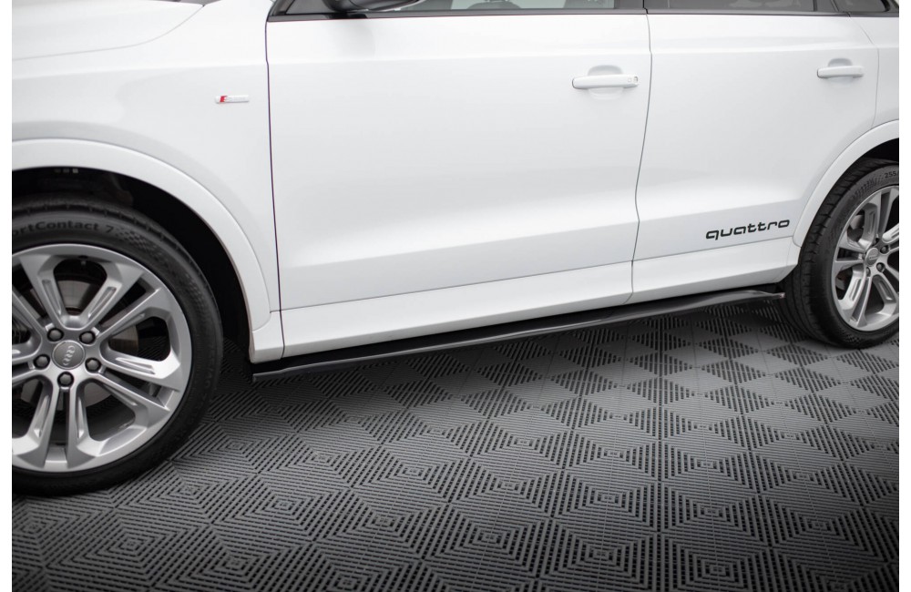 Side Skirts Diffusers Audi Q3 S-line 8U