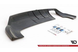 Rear Splitter (with vertical bars) Audi Q3 Sport 8U Facelift