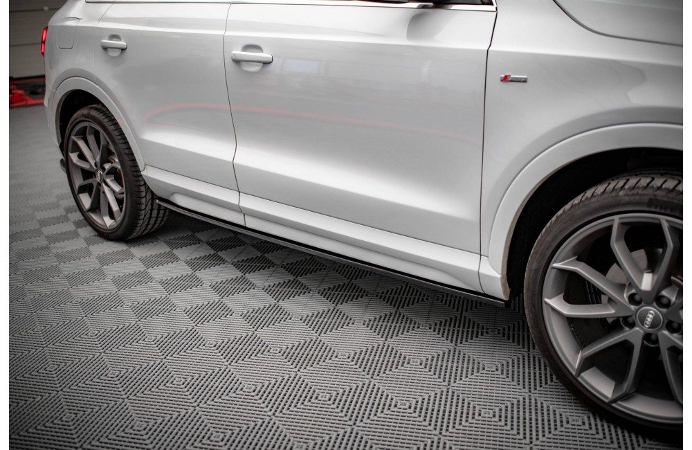Side Skirts Diffusers Audi Q3 Sport 8U Facelift