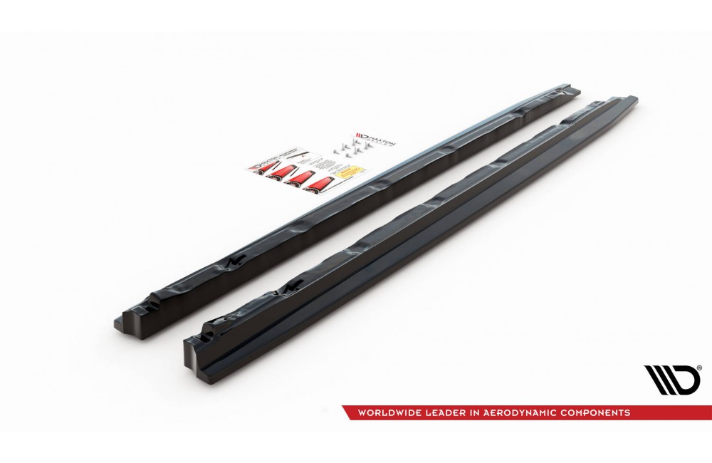 Side Skirts Diffusers Audi Q3 Sport 8U Facelift