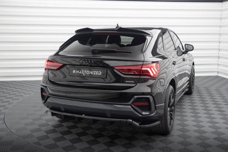 Πίσω splitter (με κατακόρυφες ράβδους) Audi Q3 Sportback F3