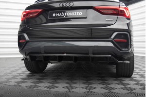 Rear Splitter (with vertical bars) Audi Q3 Sportback F3