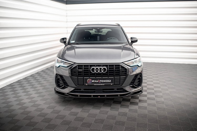 Πρόσθιο splitter V.3 Audi Q3 Sportback / SUV S-Line F3