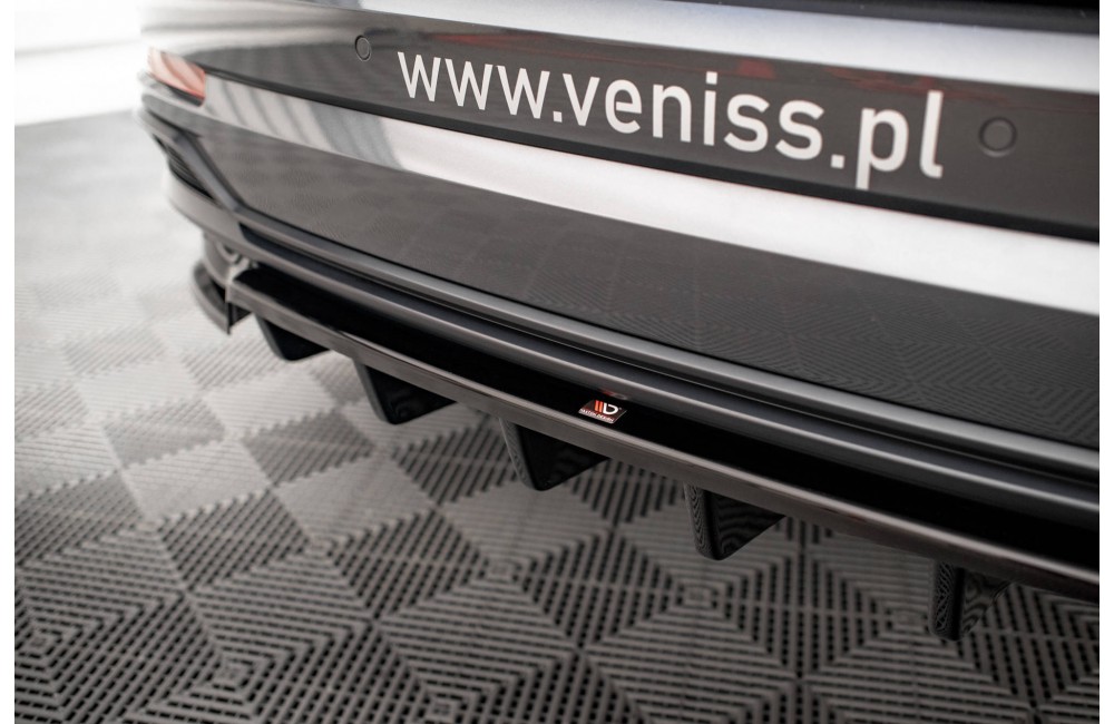 Rear Splitter (with vertical bars) Audi Q3 S-Line F3
