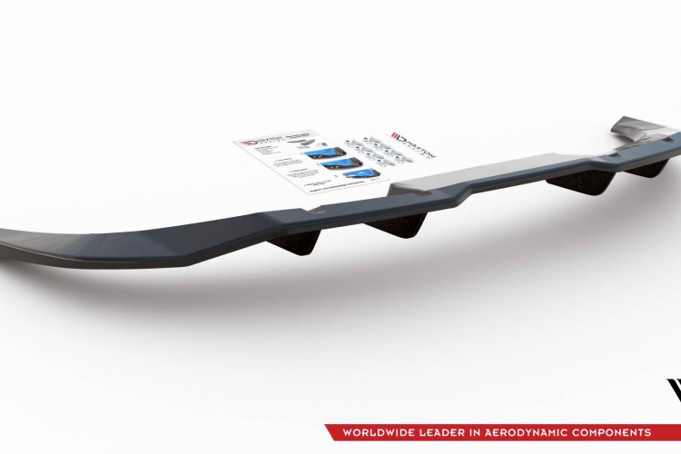 Πίσω Splitter (με κάθετες ράβδους) Audi Q3 Sportback S-Line F3