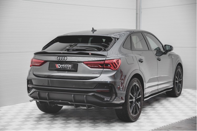 Πίσω Splitter (με κάθετες ράβδους) Audi Q3 Sportback S-Line F3