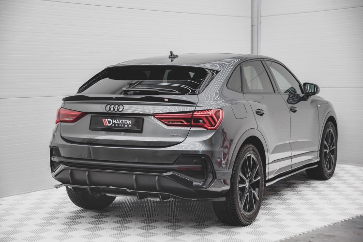 Πίσω Splitter (με κάθετες ράβδους) Audi Q3 Sportback S-Line F3
