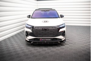 Front Splitter V.2 Audi Q4 e-tron Sportback S-line Mk1