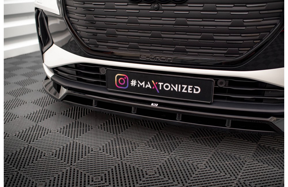 Front Splitter V.2 Audi Q4 e-tron Sportback S-line Mk1