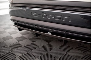 Rear Splitter (with vertical bars) Audi Q4 e-tron Sportback S-line Mk1