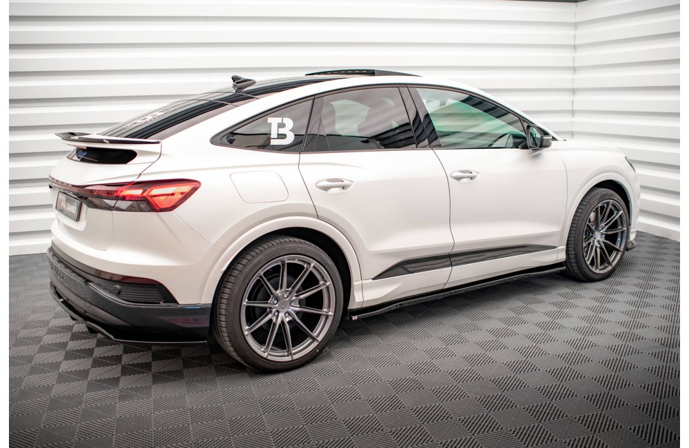 Side Skirts Diffusers Audi Q4 e-tron Sportback S-line Mk1