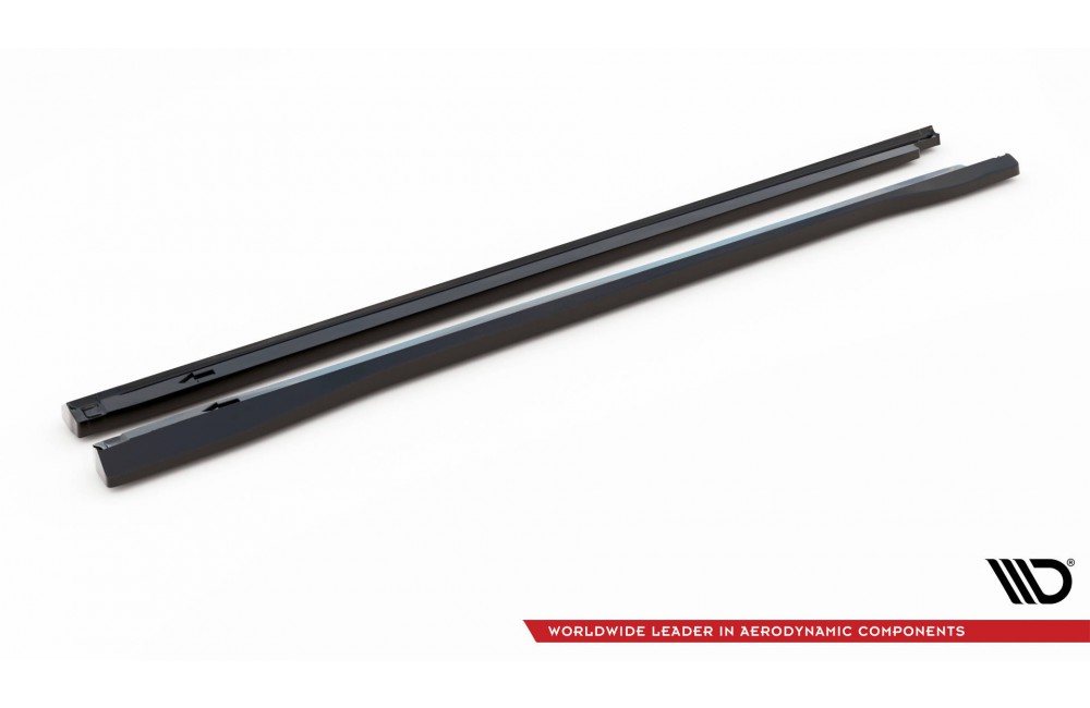 Side Skirts Diffusers Audi Q4 e-tron Sportback S-line Mk1