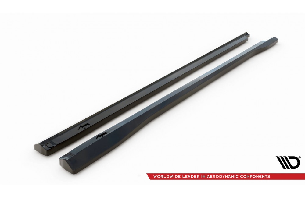 Side Skirts Diffusers Audi Q4 e-tron Sportback S-line Mk1