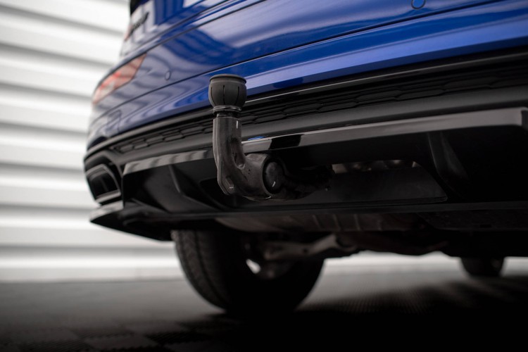 Πίσω Splitter (με κατακόρυφες ράβδους) Audi Q5 S-Line SUV Mk2 Facelift