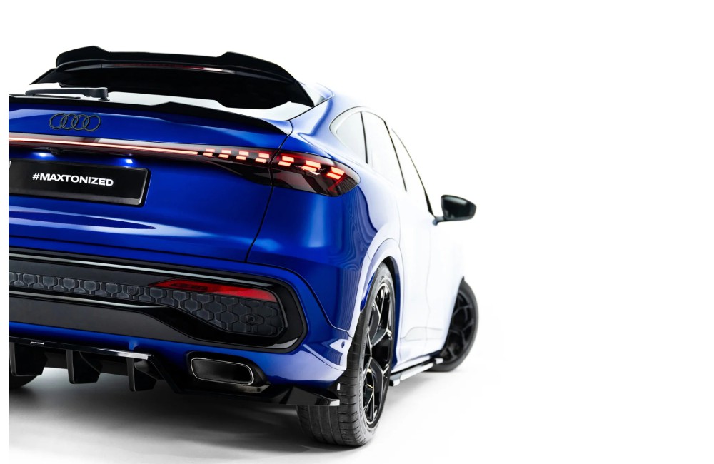 Rear Splitter (with vertical bars) Audi Q5 S-Line Sportback / SUV Mk3