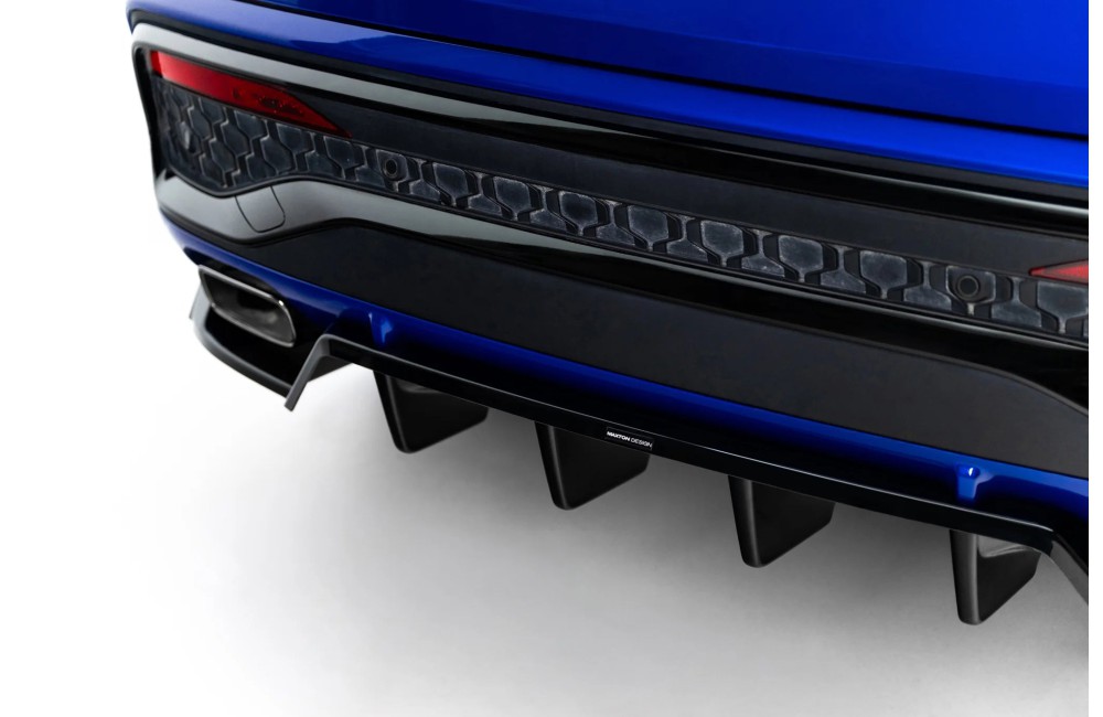 Rear Splitter (with vertical bars) Audi Q5 S-Line Sportback / SUV Mk3