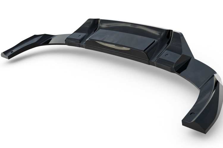 Rear Splitter (with vertical bars) Audi Q5 S-Line Sportback / SUV Mk3