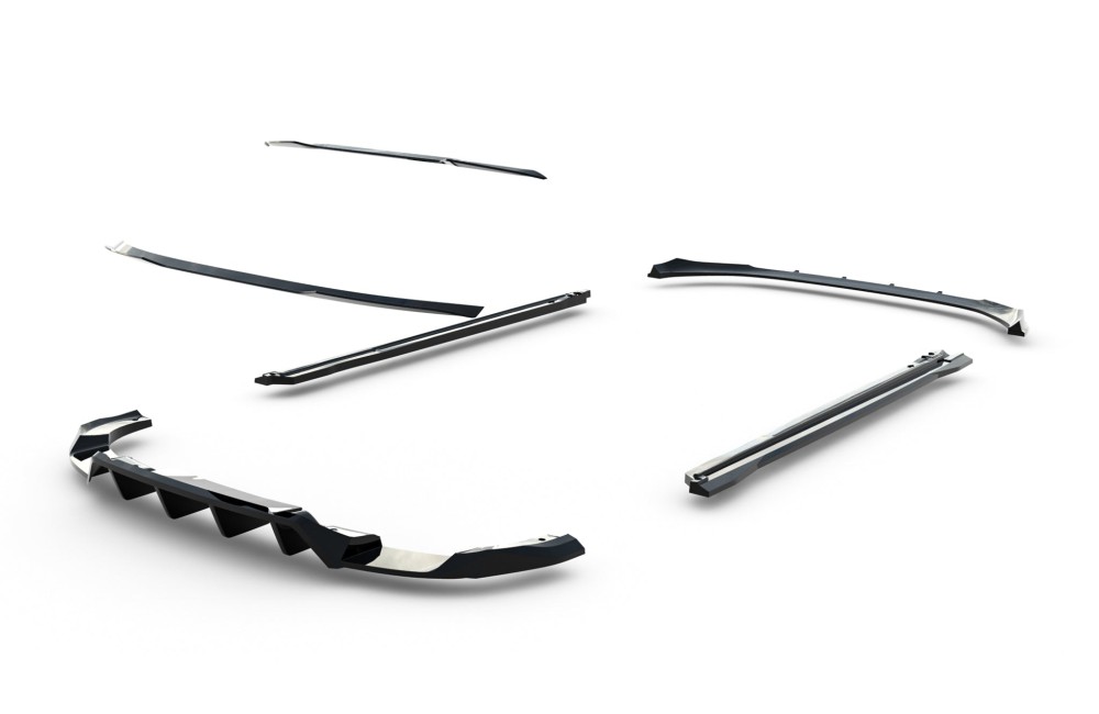 Set of Splitters Audi Q5 S-Line Sportback Mk3