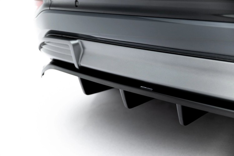 Πίσω Splitter (με κατακόρυφες ράβδους) Audi Q6 e-tron S-Line / SQ6 e-tron SUV / Sportback Mk1